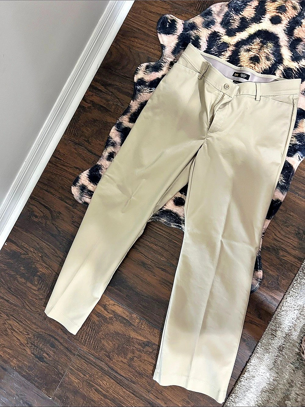 Lee Platinum Label Trousers Skinny Trousers in Cream Size 12 Like New